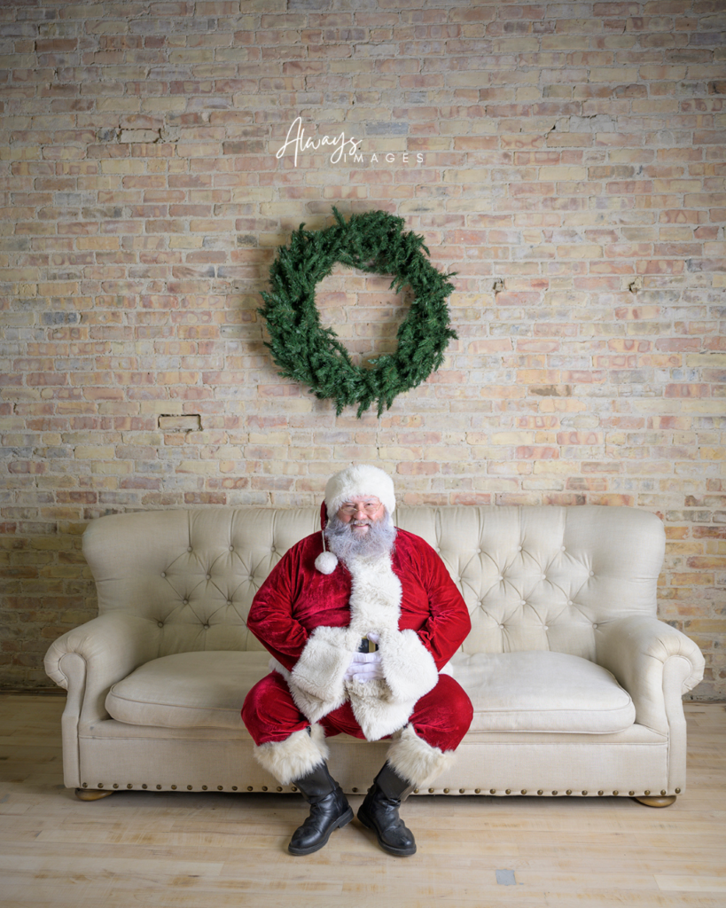 Santa Portraits in South Bend 